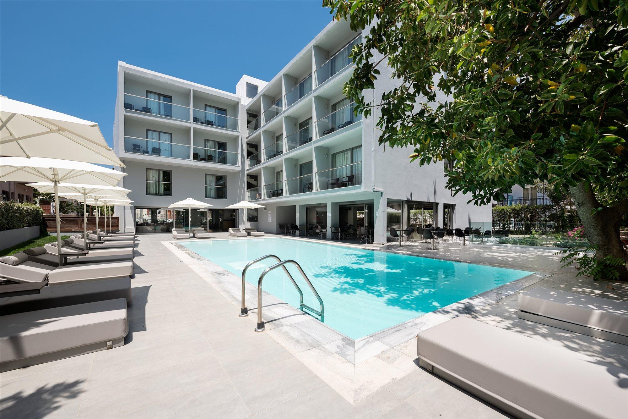 Oktober Downtown Boutique Hotel Rhodes City Exterior foto